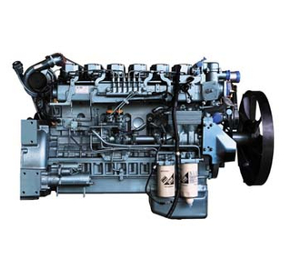 محرك الديزل SINOTRUK WD615 Euro3